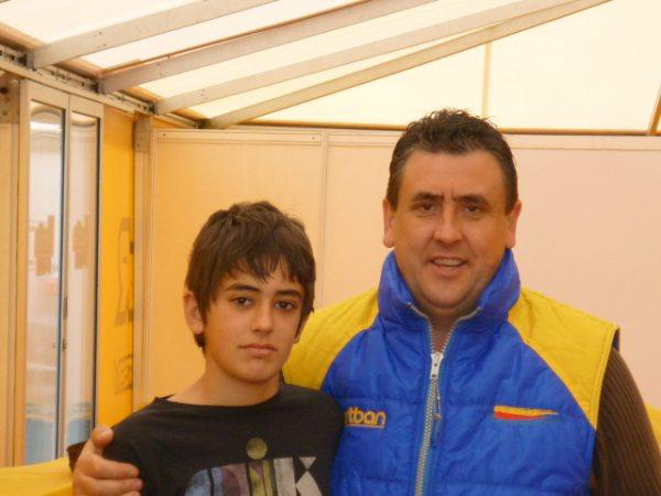 El Piloto Navarro de Karts, Mikel Azcona, sin suerte en Italia